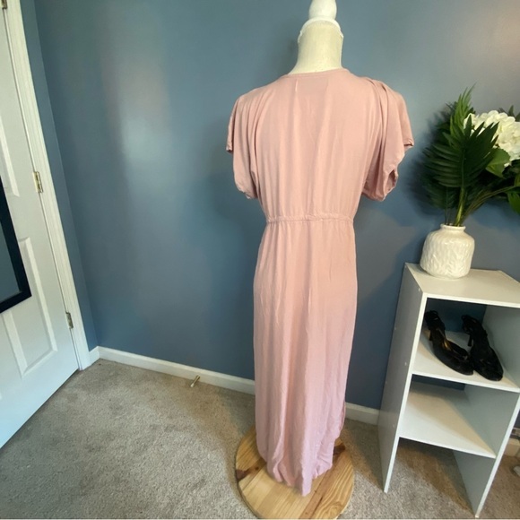 Beach Road Tulum Pink Maxi Length Swim Cover Up - Picture 7 of 8